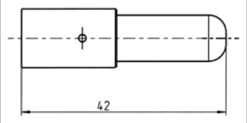 Contact (VG 96917 P35) 2P/24V(135A) — 135 A, P35 Erich Jaeger 021797-1