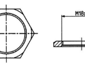 Ecrou 6-pans (M18) Erich Jaeger 035338-3