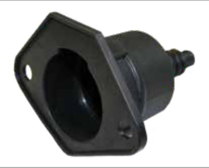 Joint en caoutchouc pour tous les socles de prise 7P/24V (excepté 111010, 111011, 111136, 111182, 111017, 111018, 111137) Erich Jaeger 036106