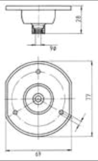 Joint en caoutchouc — CR, 6,00mm Erich Jaeger 036959