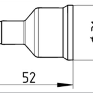 Joint (ISO 1185 – Type N, ISO 3731 – Type S) 7P/24V — 8,50mm – 10,50mm Erich Jaeger 038444