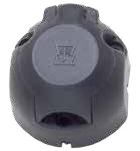 Socle de prise (ISO 1724 – Type N) 7P/12V — ERICH JAEGER, Sachet plastique 101297