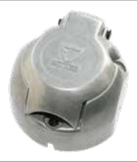 Socle de prise (ISO 1724 – Type N) 7P/12V — ERICH JAEGER 101285