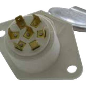 Socle de prise (ISO 3731 – Type S) 7P/24V Erich Jaeger 111016