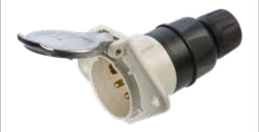 Socle de prise (ISO 3731 – Type S) 7P/24V Erich Jaeger 111061