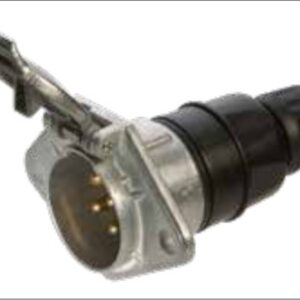Socle de prise (ISO 1185 – Type N) 7P/24V — standard (CuZn) Erich Jaeger 111080