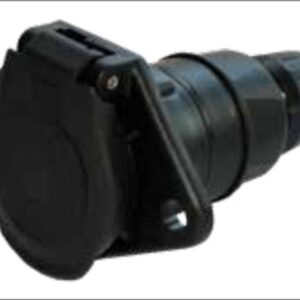 Socle de prise (ISO 1185 – Type N) 7P/24V — standard (CuZn) Erich Jaeger 111139