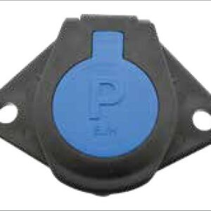 Socle de prise de parc (ISO 1185 – Type N, ISO 3731 – Type S) 7P/24V — métal incassable Erich Jaeger 111026