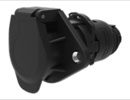 Socle de prise (ISO 1185 – Type N) 7P/24V 100% étanche «JAEGER Expert» Erich Jaeger 111317