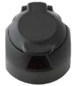 Socle de prise (ISO 11446) 13P/12V — neutre/sans Logo, Sachet plastique Erich Jaeger 121098