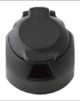 Socle de prise (ISO 11446) 13P/12V — ERICH JAEGER, Sans conditionnement 121063