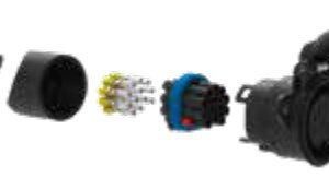 Socle de prise (ISO 11446) 13P/12V 100% étanche «JAEGER Expert» Erich Jaeger 121322