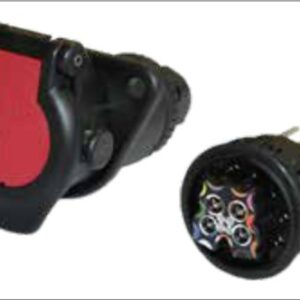 Socle de prise (ISO 12098 ADR) 15P/24V Erich Jaeger 141053