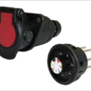 Socle de prise (ISO 7638-1 ABS, EBS, ADR) 7P/24V Erich Jaeger 141070