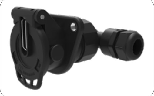 Socle de prise (ISO 12098 ADR) 15P/24V «JAEGER Basic» — 7,00mm – 12,00mm Erich Jaeger 141155