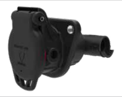 Socle de prise (ISO 7638-2 ABS, ADR) 5P/12V 100% étanche «JAEGER Expert» Erich Jaeger 141265