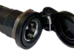Socle de prise (ISO 4165) 2P/6-24V(16A) (Baladeuse-) Erich Jaeger 151059