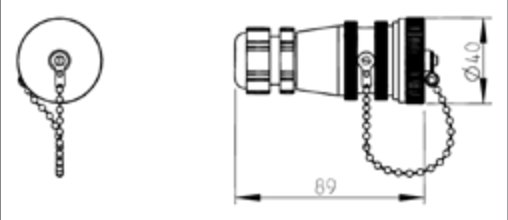 Coupleur (DIN 14690) 2P/6-42V(30A) Erich Jaeger 151133