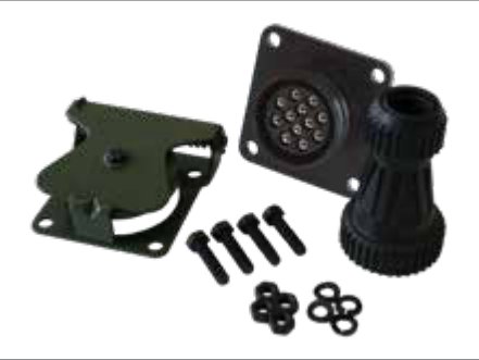 Socle de prise 12P/24V avec contacts femelles (VG 96923 A-12S / MS75021-2) Erich Jaeger 151151