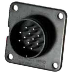 Socle de prise 12P/24V avec contacts mâles (VG 96923 A-12P / MS75021-1) Erich Jaeger 151220
