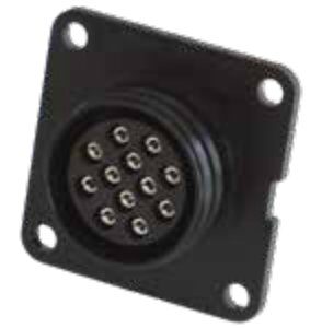Socle de prise 12P/24V avec contacts femelles (VG 96923 A-12S / MS75021-2) Erich Jaeger 151221