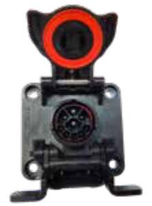Socle de prise (ISO 11783-2) Connecteur côté tracteur – Actif 9P/12V «ISOBUS (IBBC) 150 Active» Erich Jaeger 151234