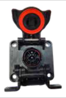 Socle de prise (ISO 11783-2) Connecteur côté tracteur – Actif 9P/12V «ISOBUS (IBBC) 150 Active» Erich Jaeger 151234