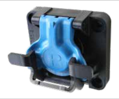 Socle de prise de parc (ISO 11783-2) Connecteur côté tracteur – compatible avec toutes les fiches de prise ISOBUS à 9P 9P/12V «ISOBUS» Erich Jaeger 151280