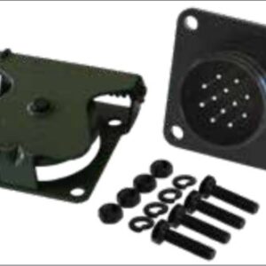 Socle de prise 12P/24V avec contacts mâles (VG 96923 A-12P / MS75021-1) Erich Jaeger 151310