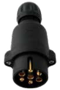 Fiche de prise (ISO 1724 – Type N) 7P/12V Erich Jaeger 201042