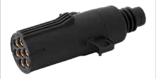 Fiche de prise (ISO 1185 – Type N) 7P/24V — 10,00mm – 12,00mm Erich Jaeger 211112