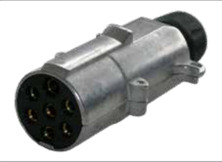 Fiche de prise (ISO 1185 – Type N) 7P/24V Erich Jaeger 211027