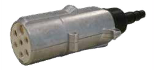 Fiche de prise (ISO 3731 – Type S) 7P/24V Erich Jaeger 211037