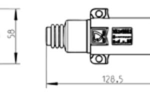 Fiche de prise (ISO 3731 – Type S) 7P/24V Erich Jaeger 211091