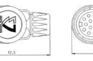 Fiche de prise (ISO 11446) 13P/12V Erich Jaeger 221014