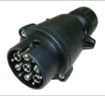 Fiche de prise (NEN 6120) 7+6P/12V Erich Jaeger 221088