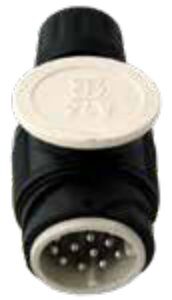 Fiche de prise (ISO 11446 – Version 24V) 13P/24V — pour câbles 7 pins Erich Jaeger 231004