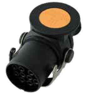 Fiche de prise (ISO 12098 – Version 13P ADR) 13P/24V — gaine de protection, 14,30mm – 15,10mm Erich Jaeger 241016