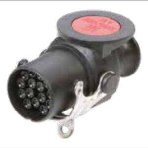 Fiche de prise (ISO 12098 ADR) 15P/24V — presse-étoupe, 12,00mm – 18,00mm Erich Jaeger 241056