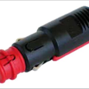 Fiche de prise (ISO 4165, SAE J563) 2P/6-24V(8A) (multi-application-) — avec fusible 8A, adaptateur inclu pour SAE J563 Erich Jaeger 251258
