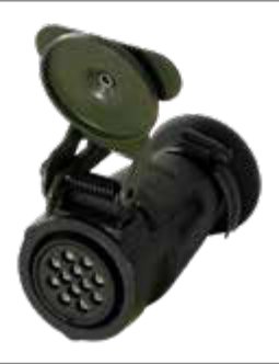 Fiche de prise 12P/24V avec contacts femelles (VG 96923 B1-12S / MS75020-2) — B1-12S Erich Jaeger 251202