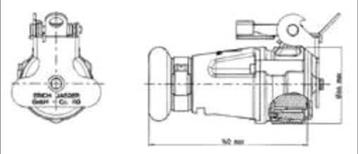 Fiche de prise 12P/24V avec contacts femelles (VG 96923 B1-12S / MS75020-2) — B1-12S Erich Jaeger 251202