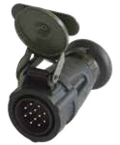 Fiche de prise 12P/24V avec contacts mâles (VG 96923 B1-12P / MS75020-1) — B2-12P Erich Jaeger 251206