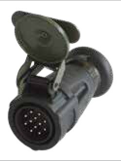 Fiche de prise 12P/24V avec contacts mâles (VG 96923 B1-12P / MS75020-1) — B2-12P Erich Jaeger 251206