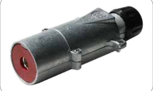 Fiche de prise (Sans norme) 1P/24V(300A) (rouge, Alimentation) Erich Jaeger 251281