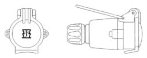 Coupleur (ISO 1724 – Type N) 7P/12V Erich Jaeger 301006