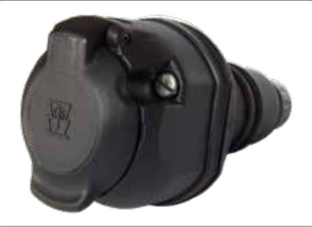 Coupleur (ISO 11446) 13P/12V Erich Jaeger 301035