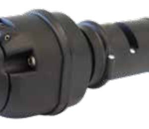 Adaptateur / réducteur de tension 24V > 12V – connecte une prise 7P/24V (ISO 1724 – connectée à 24V) du côté du véhicule à une prise 13P/12V (ISO 11446) du côté de la remorque Erich Jaeger 311308