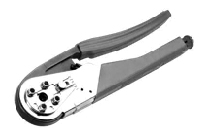 Pince manuelle à sertir pour sertissage à 4 encoches sans douille de butée Erich Jaeger 361057