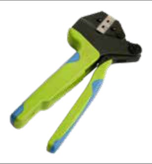 Pince manuelle à sertir (SAE J560) pour socle de prise JAEGER Expert étanche (8, 10, 12 AWG) Erich Jaeger 361065